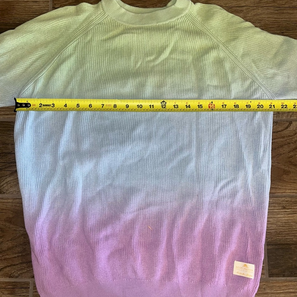 Scotch & Soda Dip Dye Crewneck Sweater - Picture 7 of 8